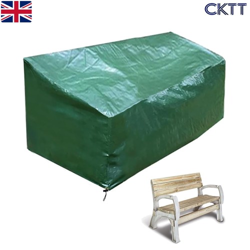 Green garden bench - green,