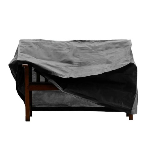 Outdoor black garden - garden, bench