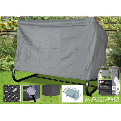 Deluxe garden swing - swing, protective