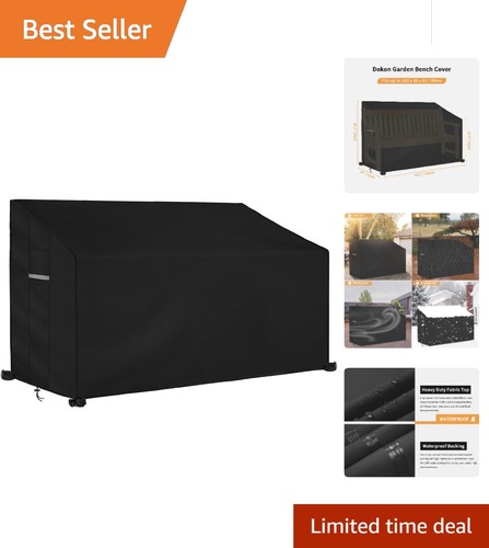 Outdoor seater garden bench - 3-seater,