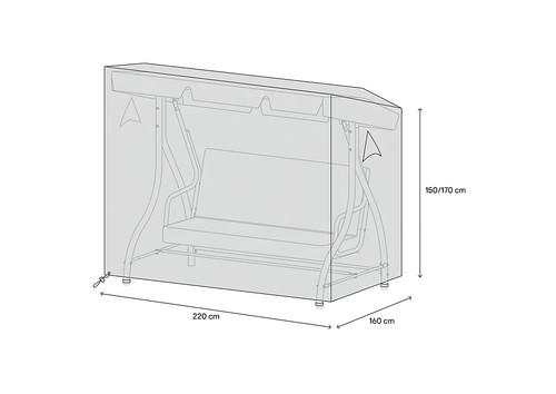Goodhome grey rectangular - goodhome,