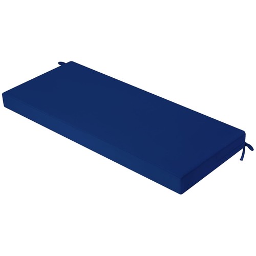 Patio bench cushion - cushion, ties